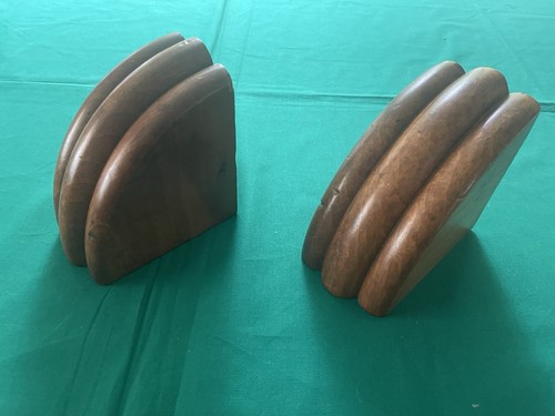 Pair walnut art - pair, of