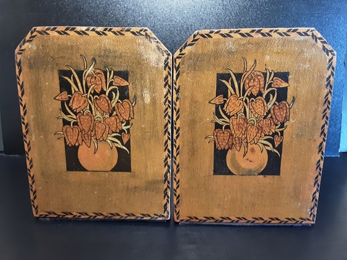 Pair vintage art deco - a,