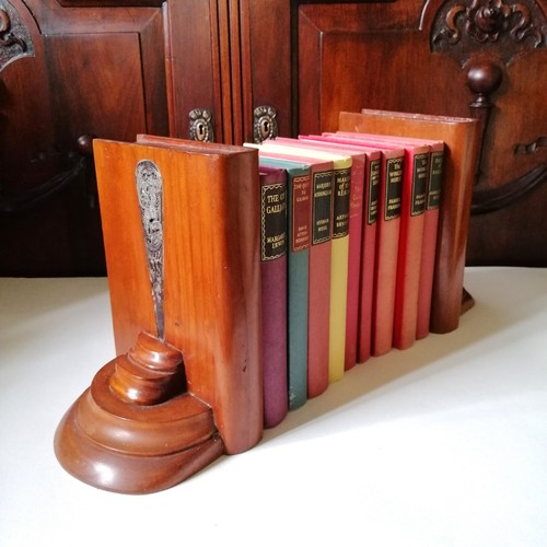 Art deco wooden book shaped - art,