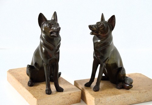 Pair art deco - of,