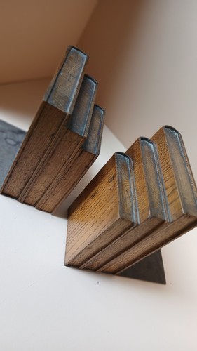 1930s vintage art deco oak - vintage,
