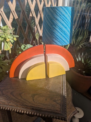 Pair vintage vibe rainbow - 2,