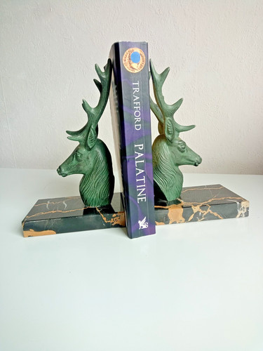 Art deco stag book - deco,