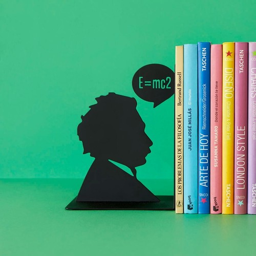 Book ends black - book, metal