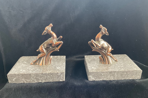 Art deco gazelle book - art,