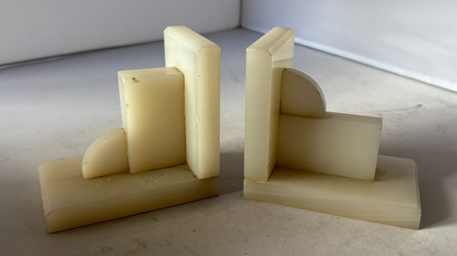 Beautiful pair art - pair, carved