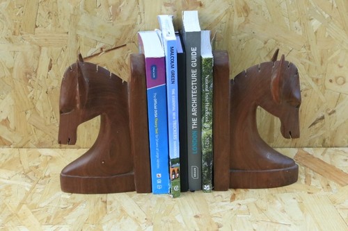 Horse book ends art deco - horse,