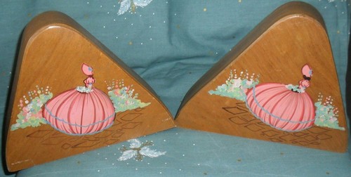 Vintage art deco wooden - art,