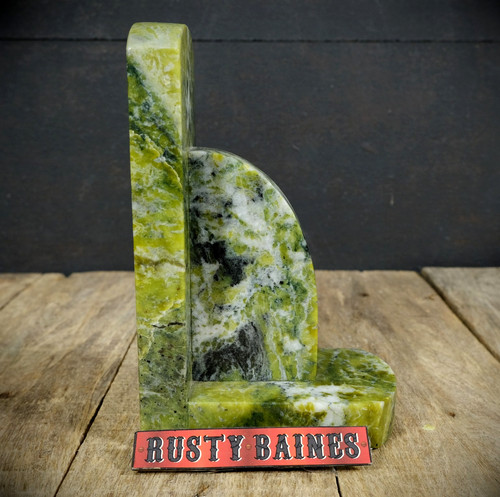 Vintage green alabaster single - vintage,
