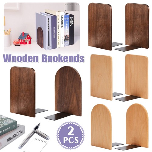 Pack book ends natural - 2,